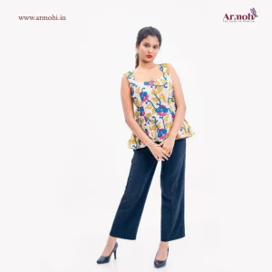 Women's Premium Peplum Summer Top 18